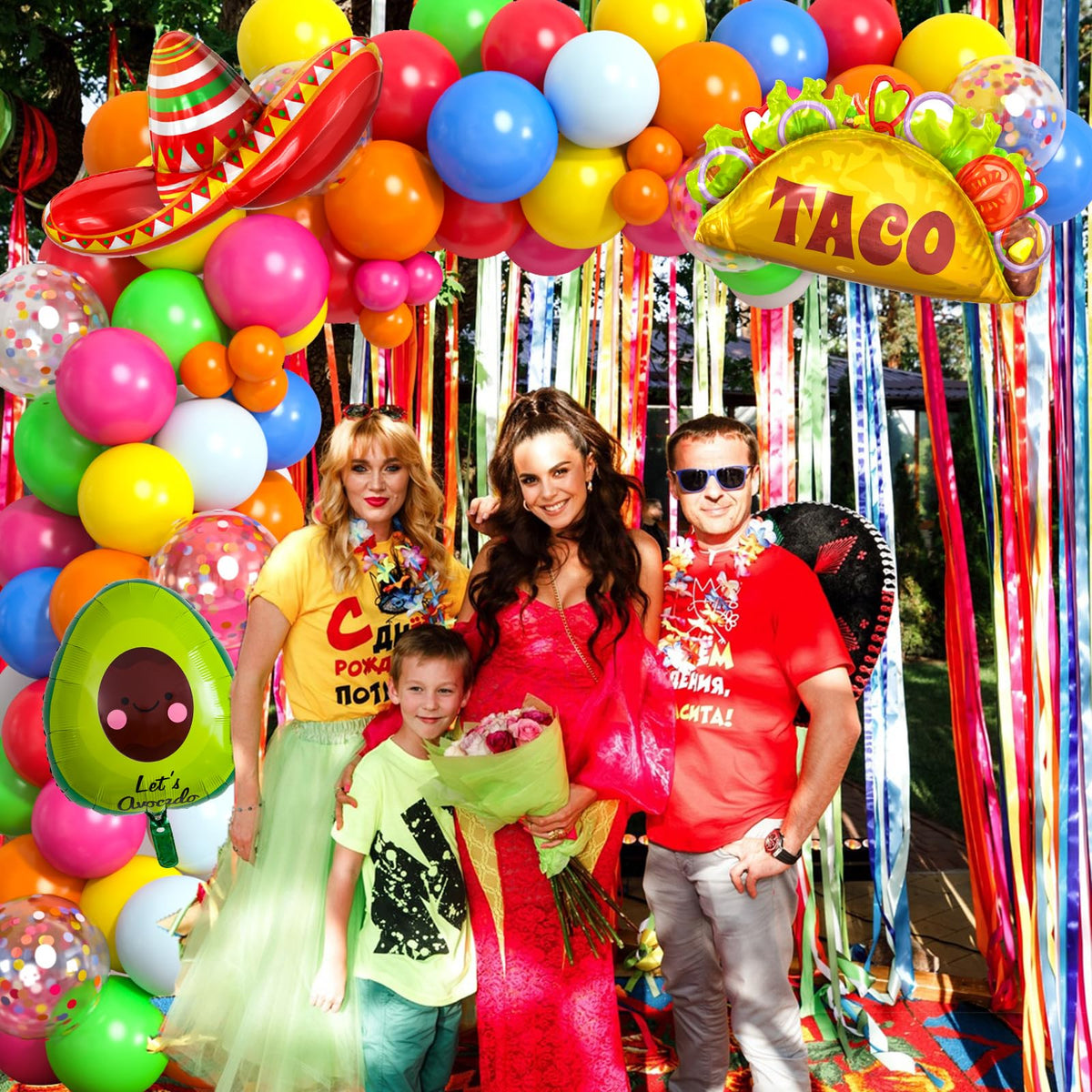 Winrayk fiesta arch kit inspires DIY photo displays.