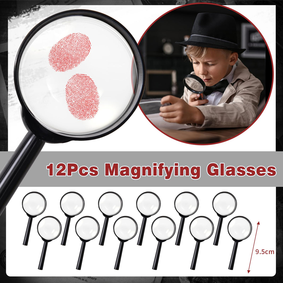 Winrayk fingerprint ink pads for playful investigations.