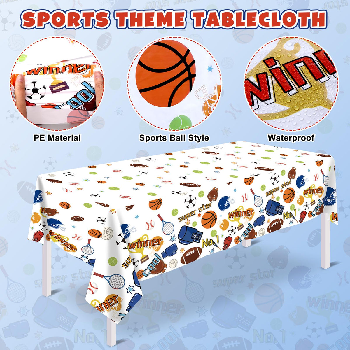 Winrayk foil balloon baseball glove adds a playful team spirit accent to displays.