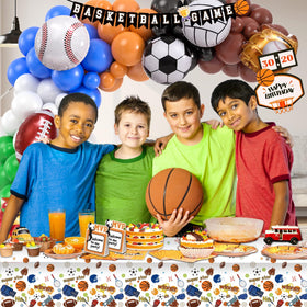 Winrayk foil balloon football enhances sports theme decorations and party mood.