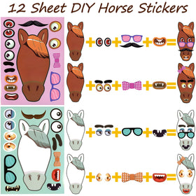 Winrayk DIY horse stickers for creative crafts and decorating