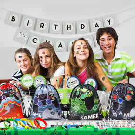 Winrayk complete gamer party favors set for your event