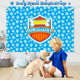 Winrayk paw print foil balloon adds playful accents to arches