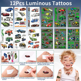 Winrayk PVC items in bright colors add vibrant race car accents