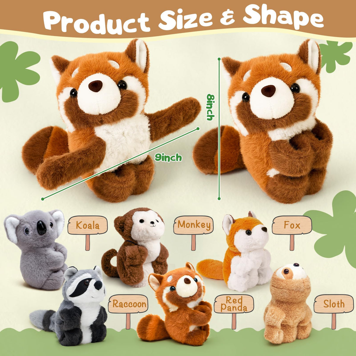 Winrayk safari slap bracelet featuring a koala for cuddly school and home use