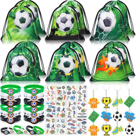 Winrayk drawstring bags for soccer party favors, perfect for keeping keepsakes organized