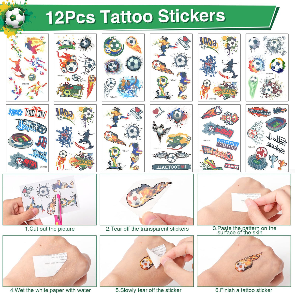 Winrayk stickers with waterproof designs for bags and kids