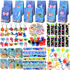 Winrayk under the sea party favors showcase colorful ocean creatures for kids' birthdays