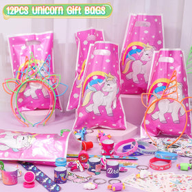 Winrayk unicorn rings provide tiny accents for mix-and-match party jewelry.