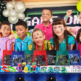 Winrayk pinata filler ideas with game-themed goodies
