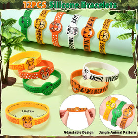 Winrayk wild animal keychains attach easily to bags or backpacks.