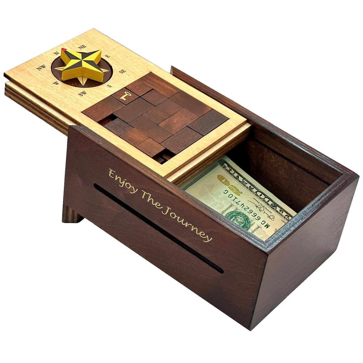 Winshare Navigation Enigma box lock mechanism invites a playful puzzle moment