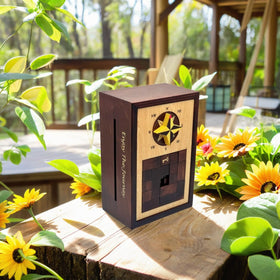 Winshare Navigation Enigma box open compartments reveal a hidden treasure space