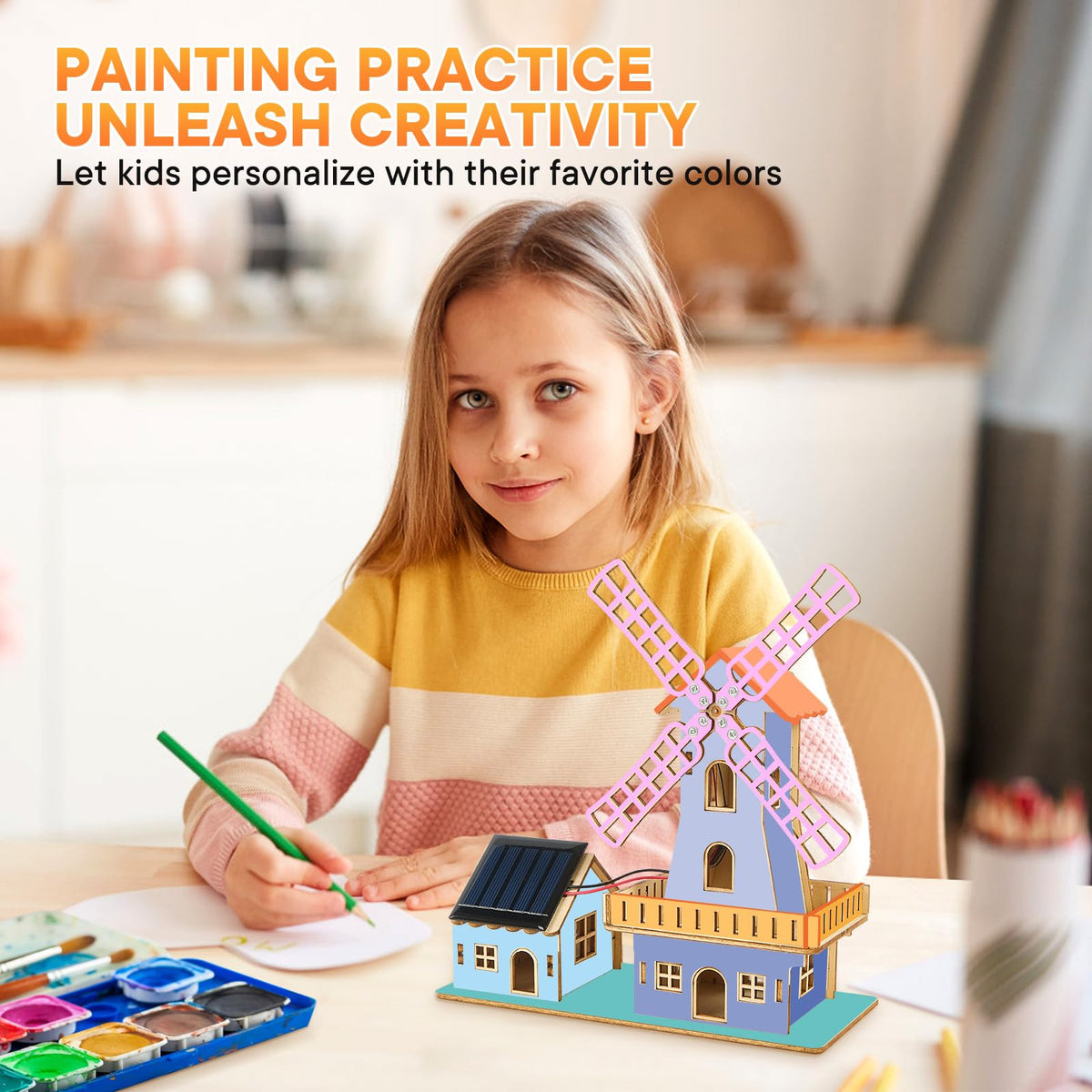 Winsonik magnetic screwdriver included: easy, kid-friendly assembly.