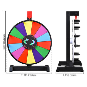 WinSpin heavy duty spinning wheel designed for durable use at events.