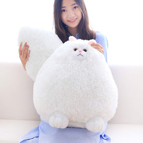 Winsterch giant cat plush, 20-inch cuddle companion for kids and adults