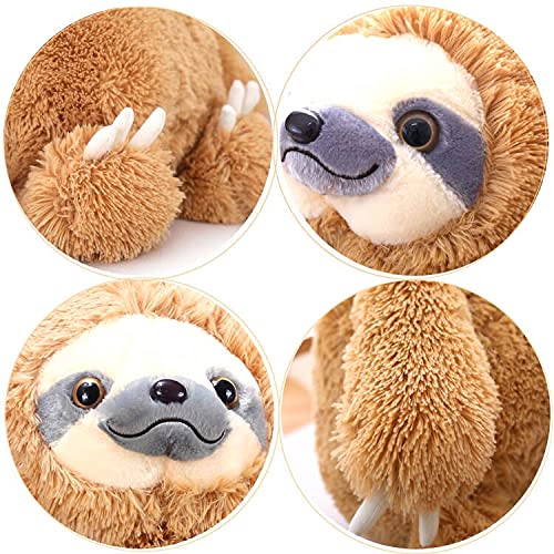 Winsterch sloth plush soft PP cotton fabric for kids