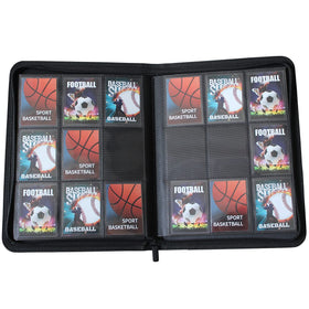 WINTRA side-loading card binder eases quick insertion and removal.