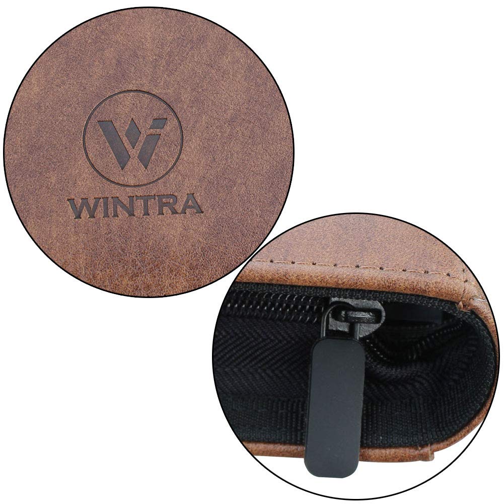 WINTRA vintage PU leather exterior elegantly presents your collection.