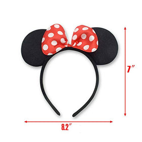 Winvin mouse ears headband packaged set ready for event favors.