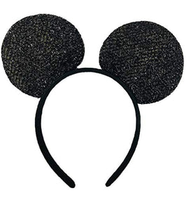 Winvin party favors: mouse ears worn by guests.