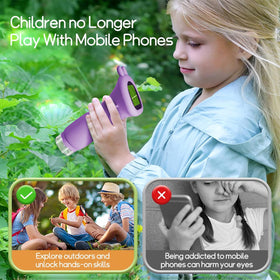 WINWEND compact body portable enables easy on-the-go discovery during playdates and travel.