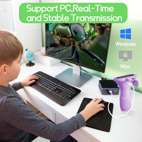 WINWEND photos and video capture lets kids document discoveries for projects and memories.