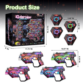 Winyea Tag set is an exciting backyard or party activity