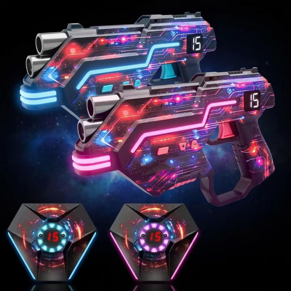 Winyea Tag laser tag gun with dynamic barrel for immersive battles.