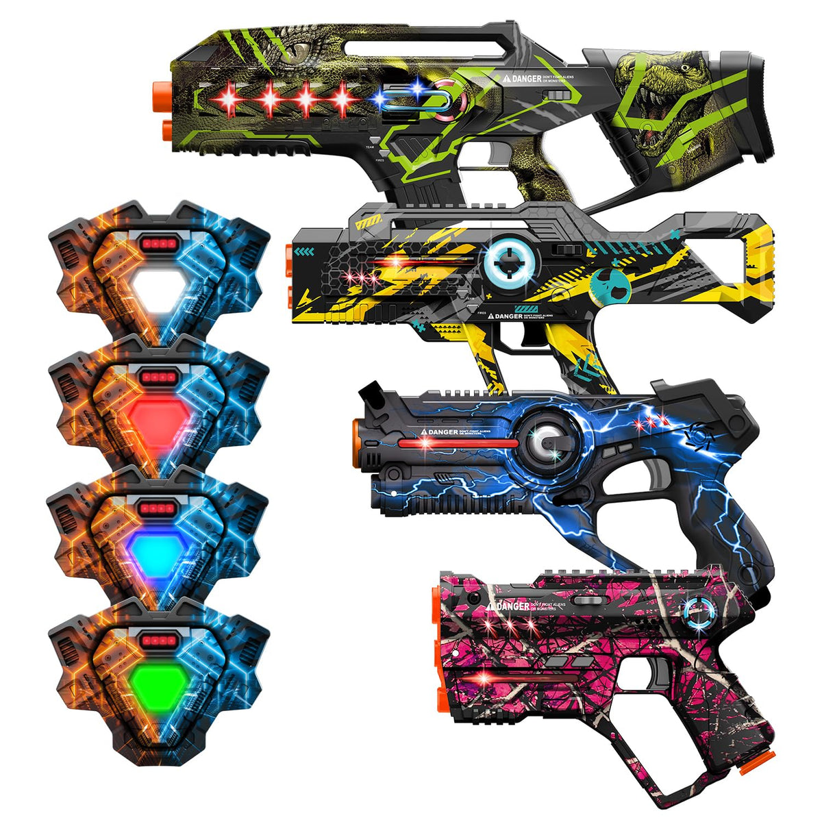 Winyea Tag laser tag vest worn during a high-energy game