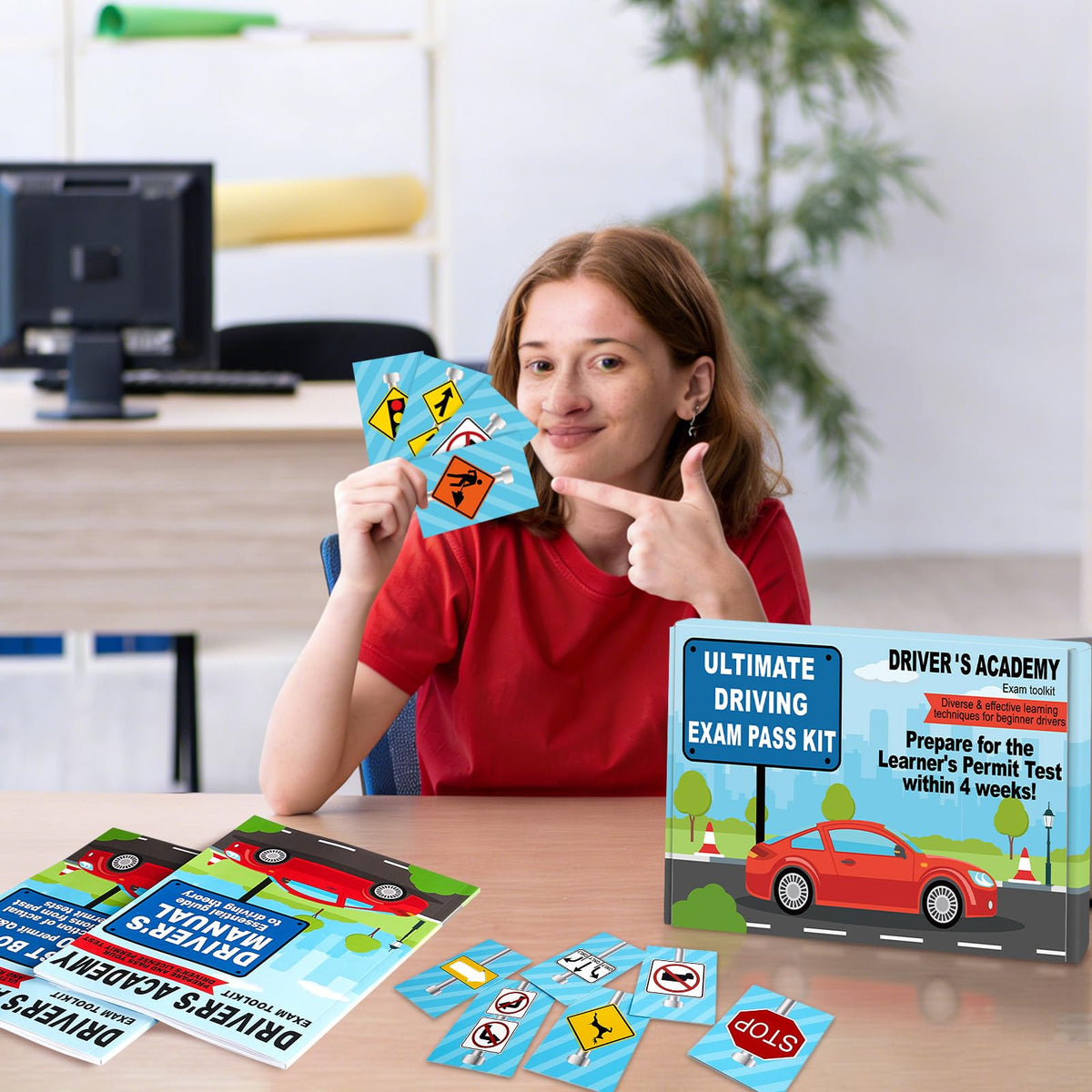 Wiooffen study kit portable design supports learning anywhere.