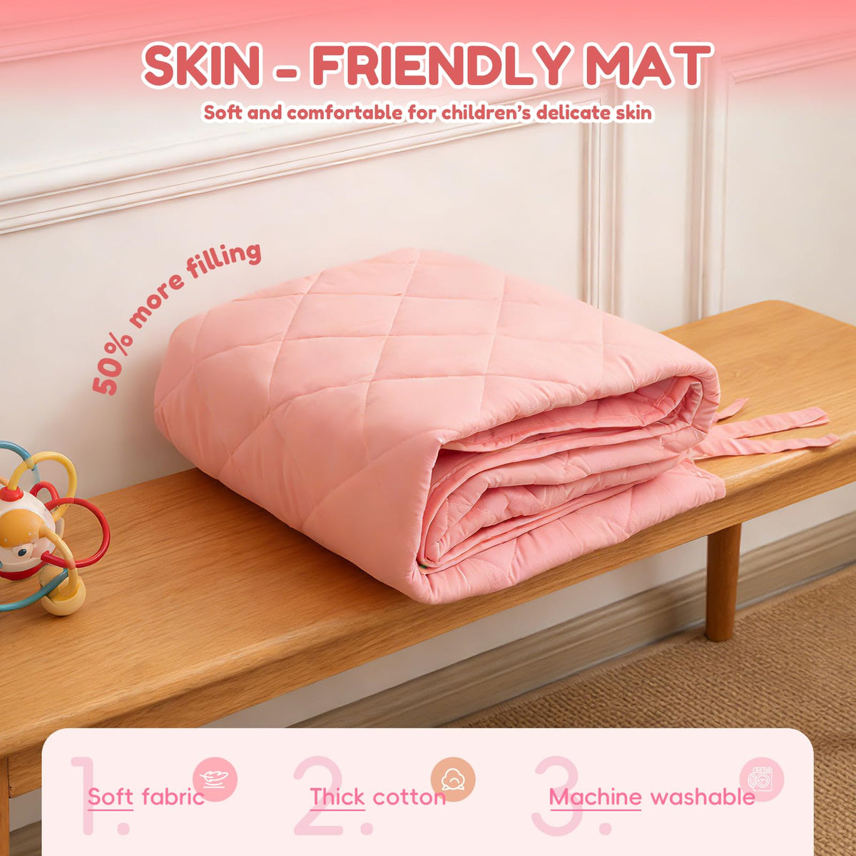 Wirhao durable polyester fabric resists fading and cleans easily.