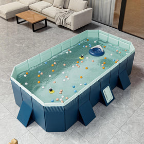 Wirhao pool in backyard creating a refreshing summer oasis for family.