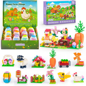 Wisdom Castle 12-in-1 farm village model engaging hands-on play for curious kids
