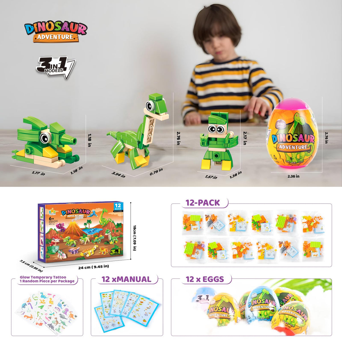 Wisdom Castle dino-figure-robot-vehicle conversion sparks creativity during play