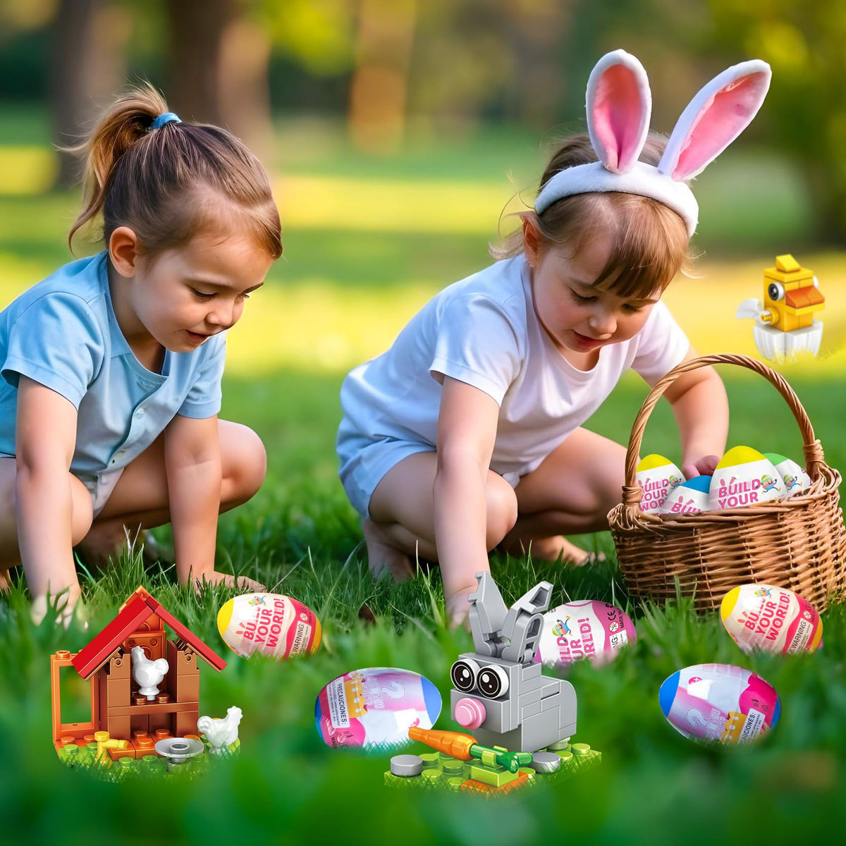 Wisdom Castle Easter Carrot Stall element supports imaginative market play
