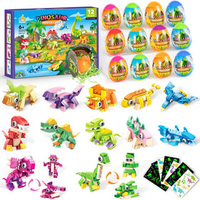Wisdom Castle Easter dino egg unboxing reveals surprises for kids