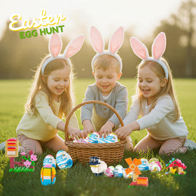 Wisdom Castle Prefilled Eggs provide ready-to-use Easter surprises