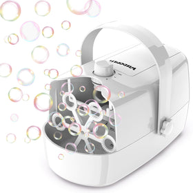Wisdomlit 3-in-1 bubble machine front view for vibrant outdoor play