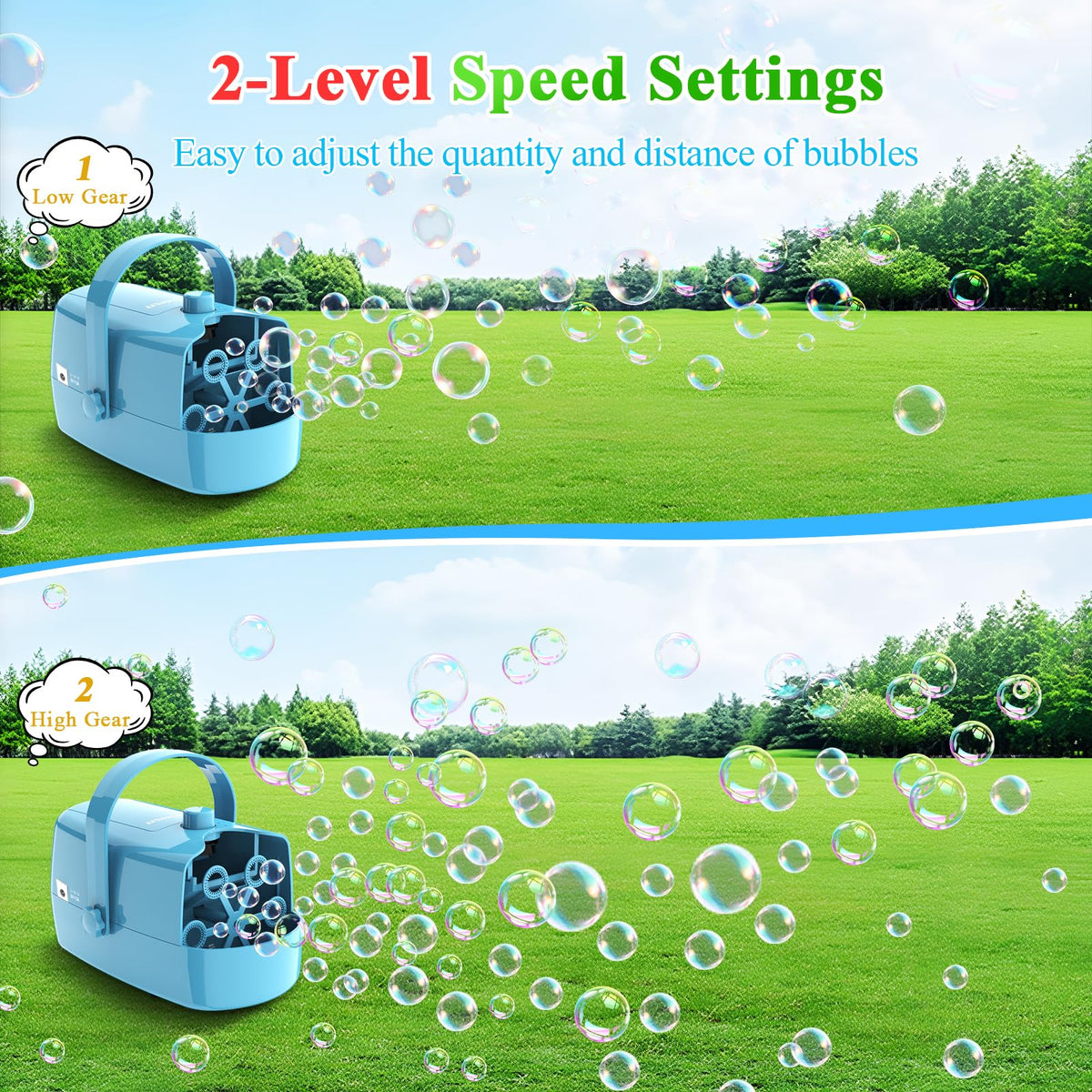 Wisdomlit big bubble wheels generate large bubbles for eye-catching visuals