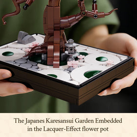Wise Block Cherry Blossom Tree packaging shown as a thoughtful gift.