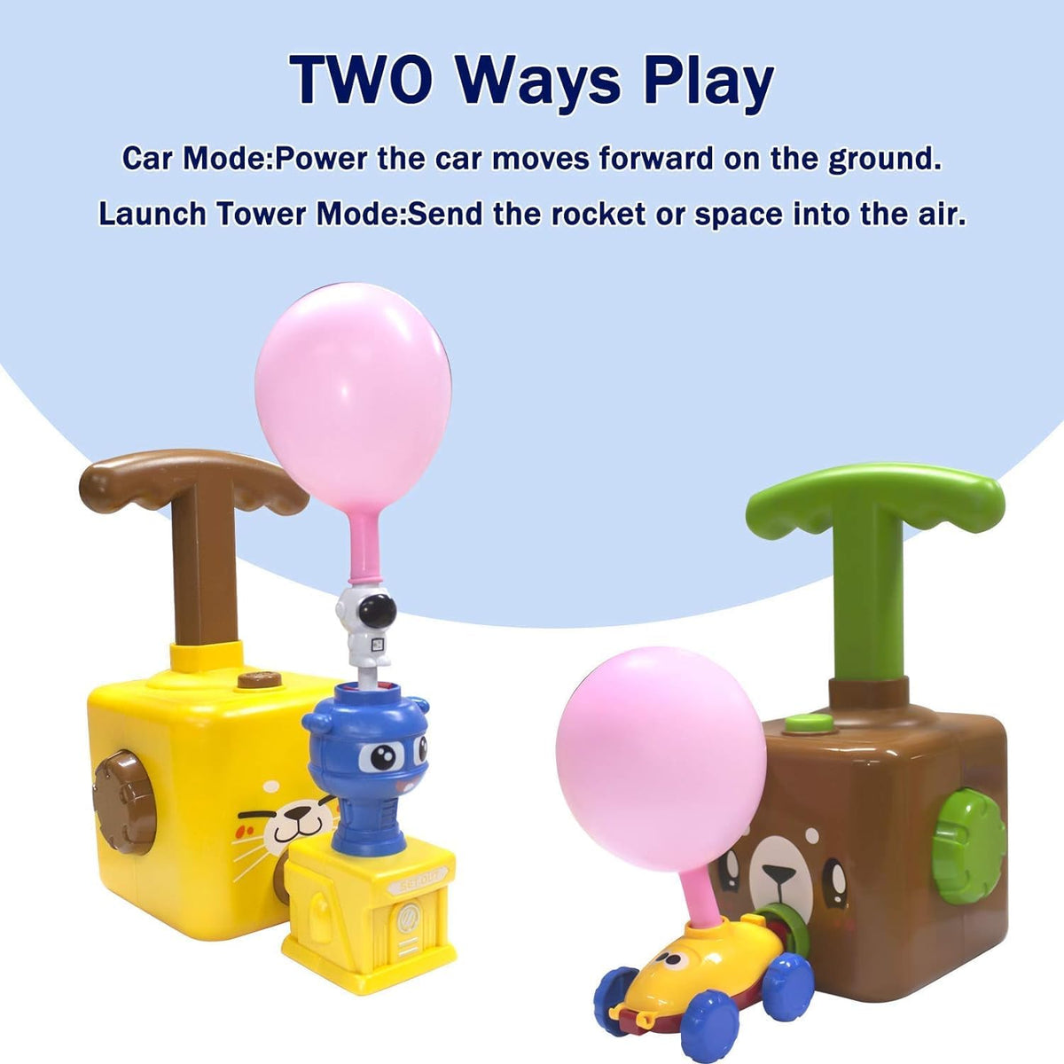 WishDiam kit contents enable creative balloon experiments.