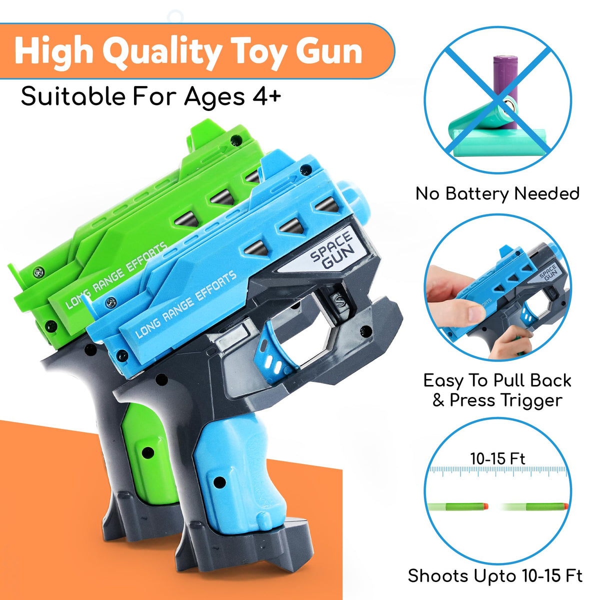 Wishery Nerf clear protective goggles protect eyes during foam battles.