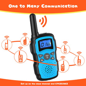 Wishouse walkie talkies four pack gift-ready packaging for gifting