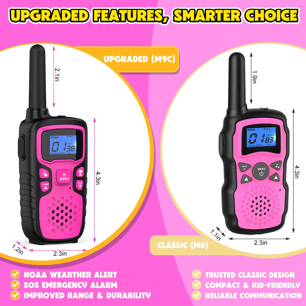 Wishouse included lanyard and built-in flashlight for adventures