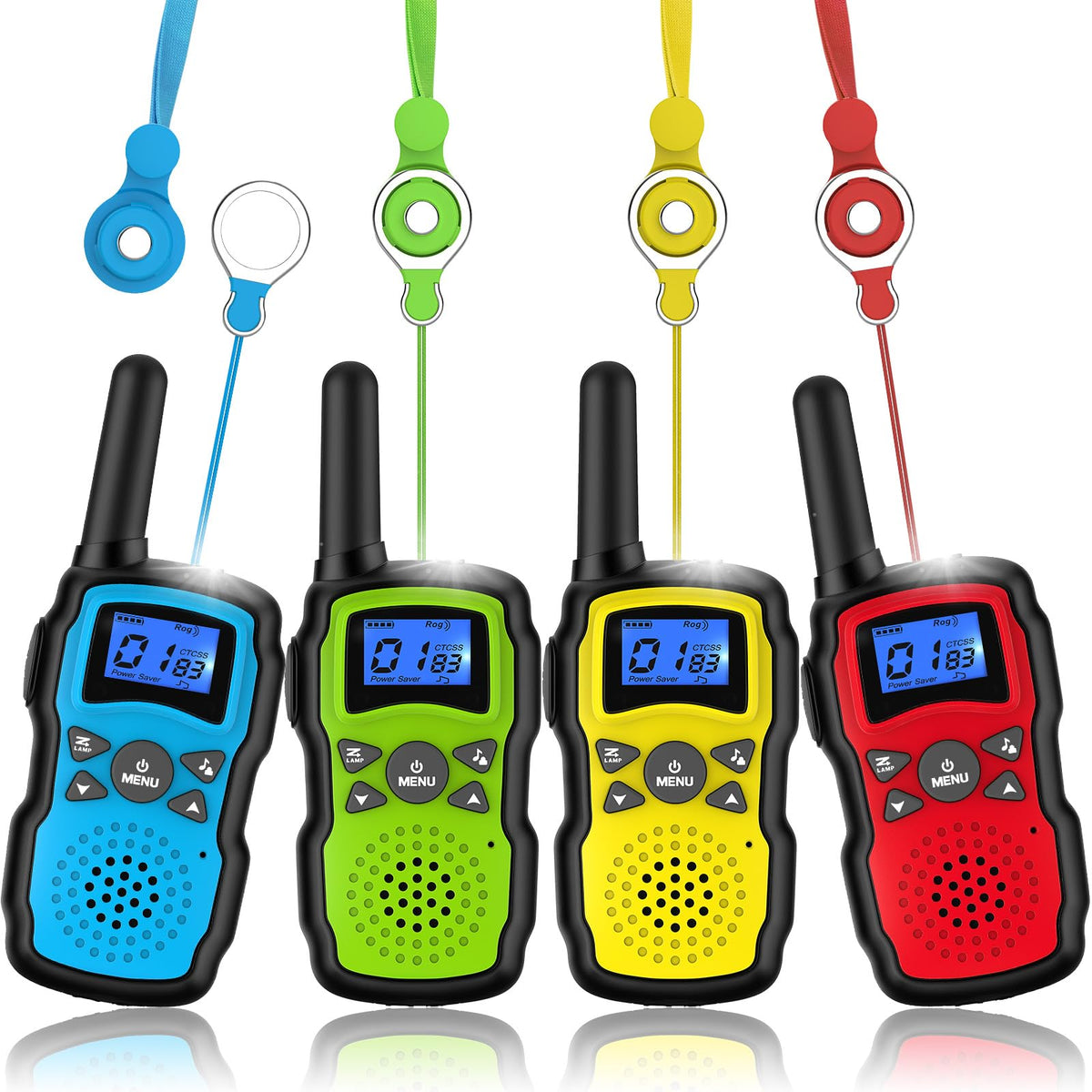 Wishouse walkie-talkies for kids long range enable reliable outdoor communication.