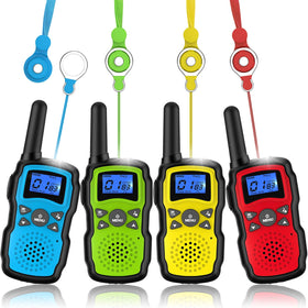 Wishouse walkie-talkies for kids long range enable reliable outdoor communication.