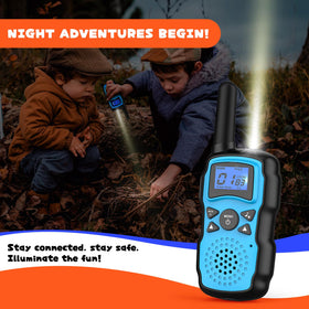 Wishouse walkie-talkies VOX feature enables hands-free coordination on the go.