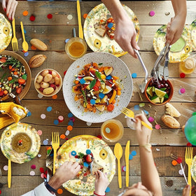 WISSLERMER bear-cutlery set for easy, casual dining