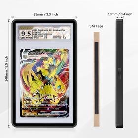 Wisvov tempered glass lid provides crystal-clear slab viewing.